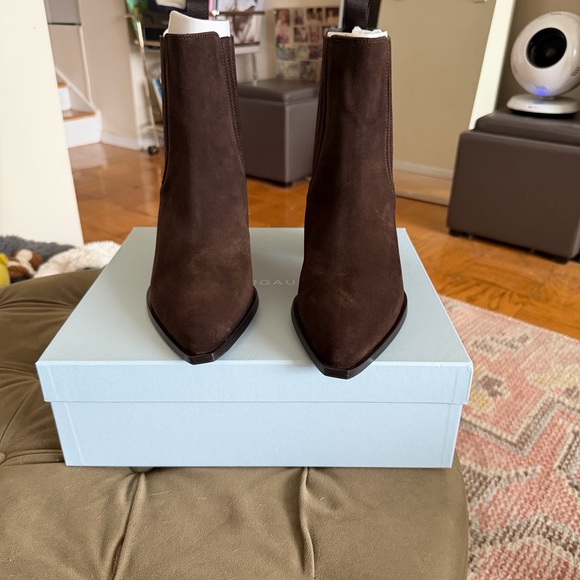Margaux Shoes - Margaux Agnes Boot in Cocoa Suede size 41